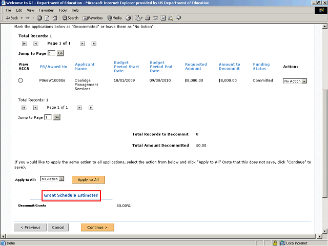 Screen image of this step