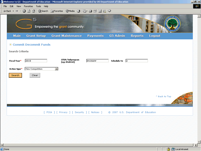 Screen image of this step