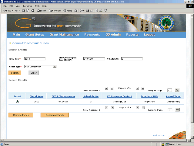 Screen image of this step