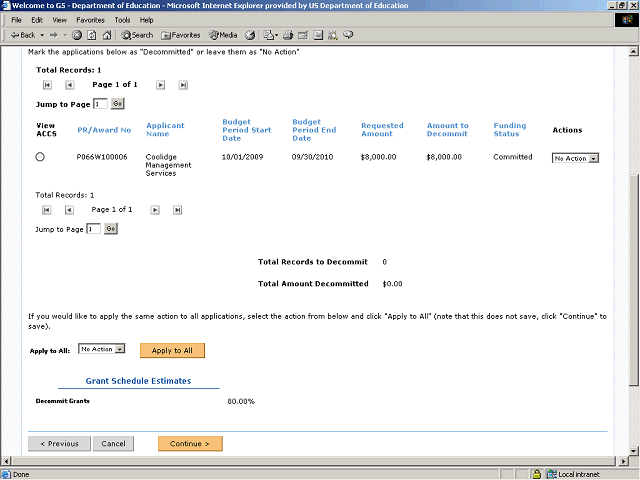 Screen image of this step