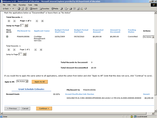 Screen image of this step