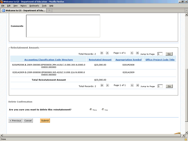 Screen image of this step