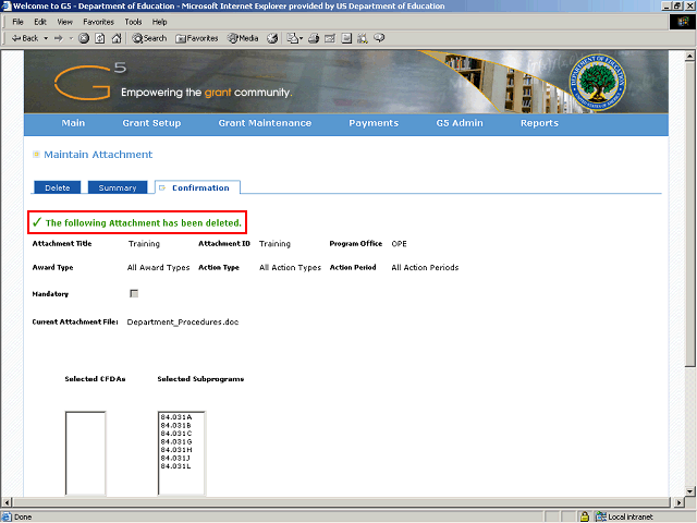 Screen image of this step