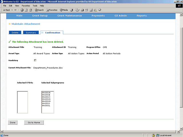 Screen image of this step