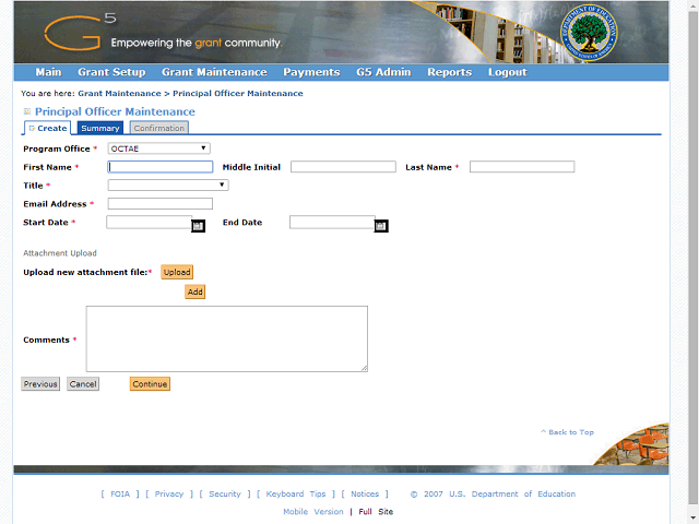 Screen image of this step