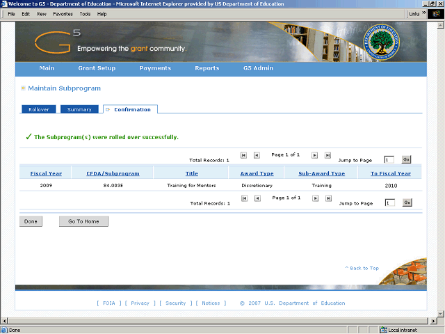 Screen image of this step