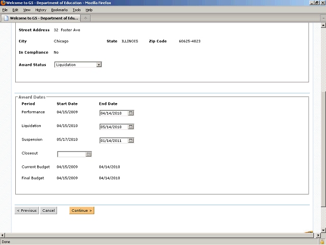 Screen image of this step