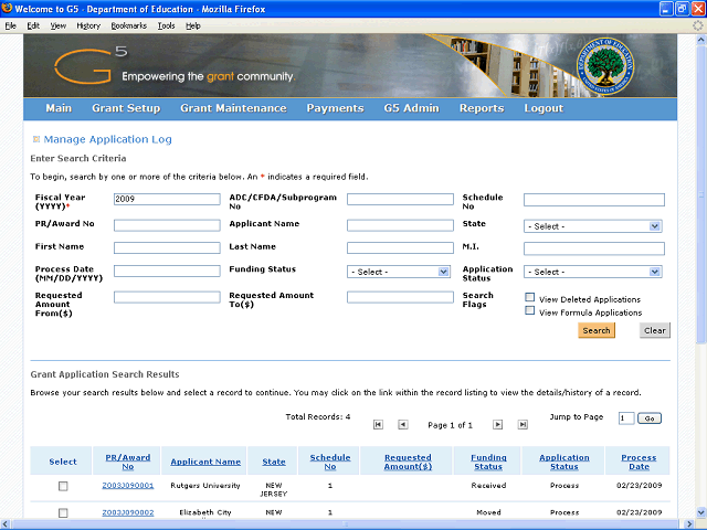 Screen image of this step