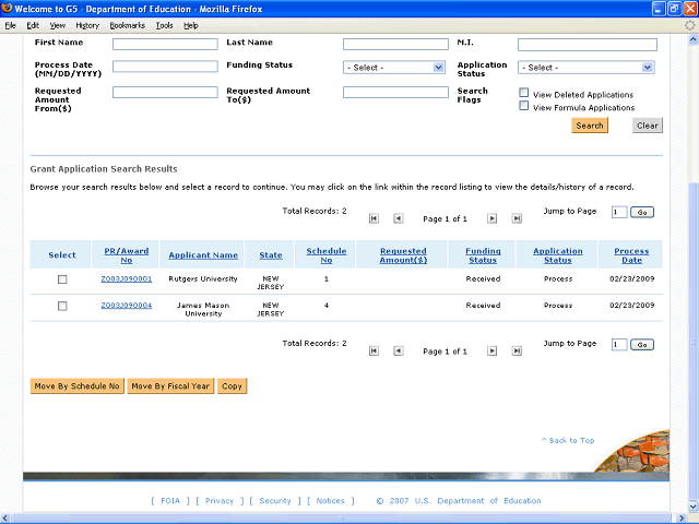 Screen image of this step