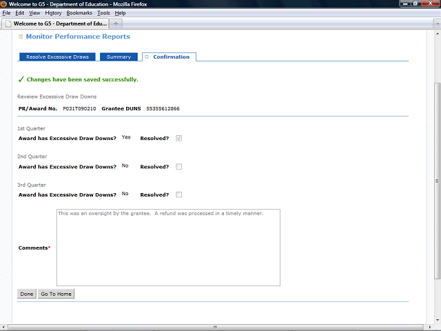 Screen image of this step
