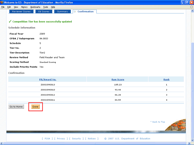 Screen image of this step