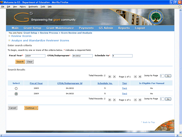 Screen image of this step