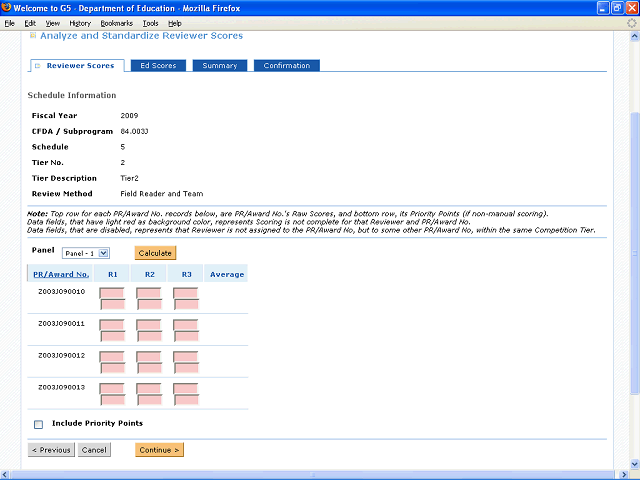 Screen image of this step