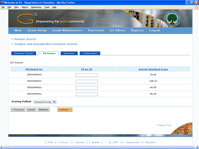 Screen image of this step