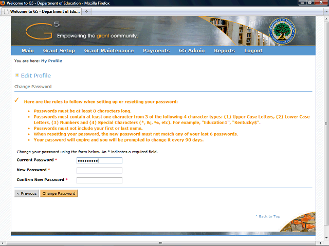 Screen image of this step