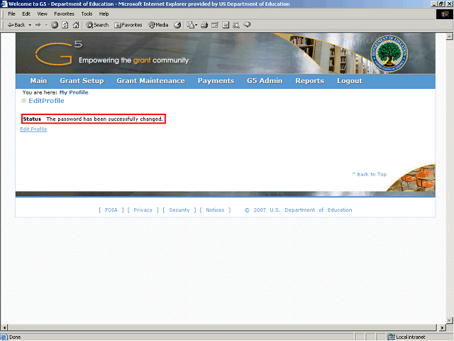 Screen image of this step