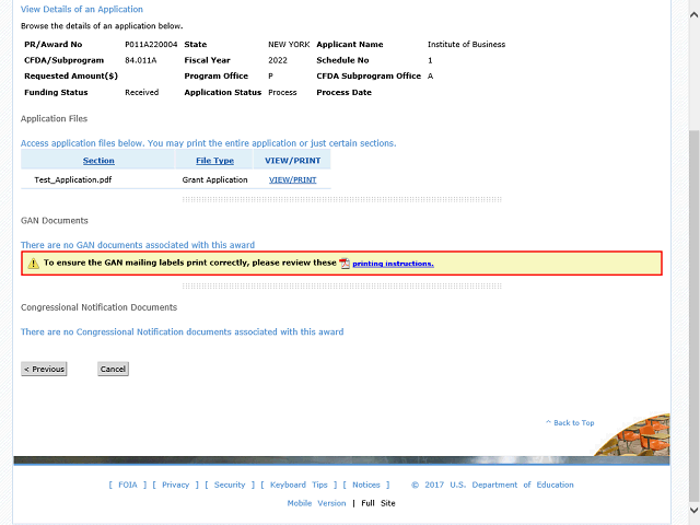 Screen image of this step
