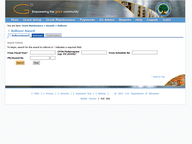 Screen image of this step