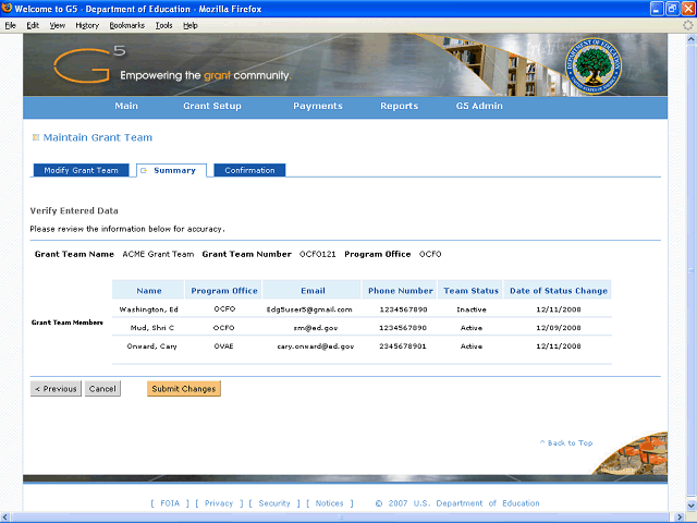 Screen image of this step