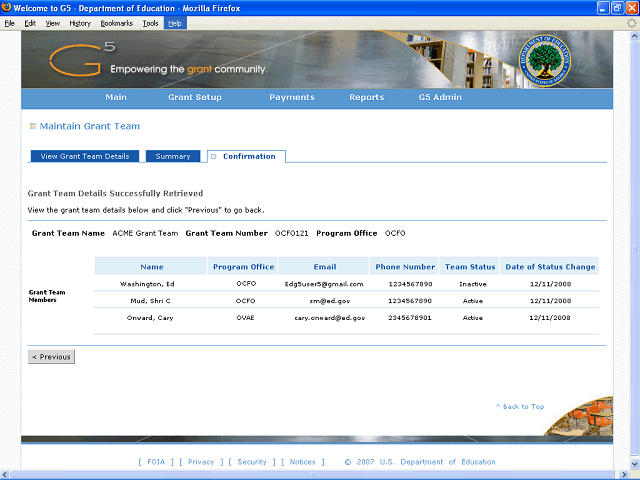Screen image of this step