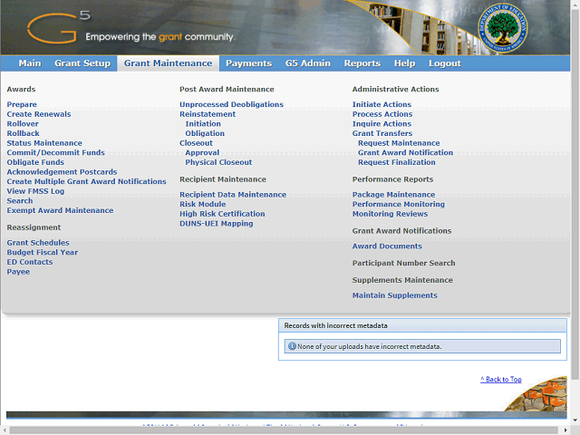 Screen image of this step