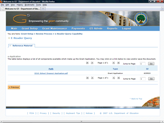 Screen image of this step