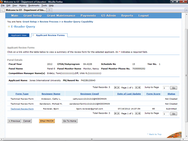 Screen image of this step