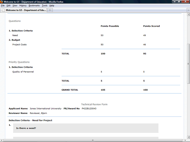 Screen image of this step