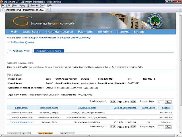 Screen image of this step