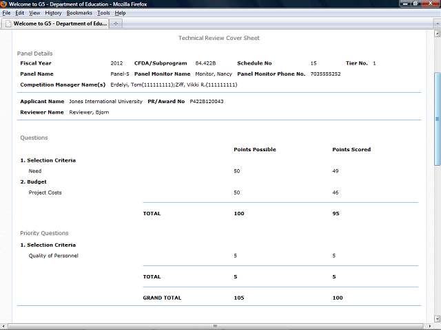 Screen image of this step