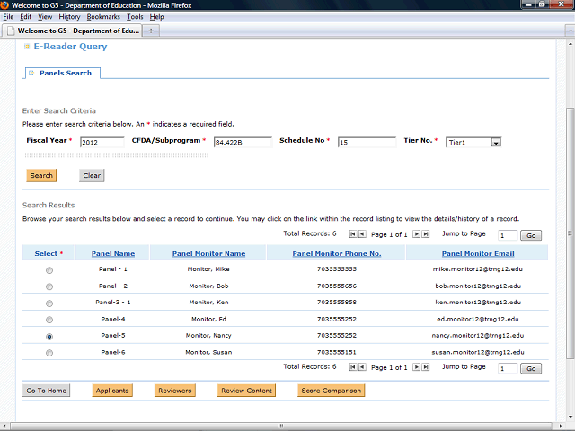 Screen image of this step