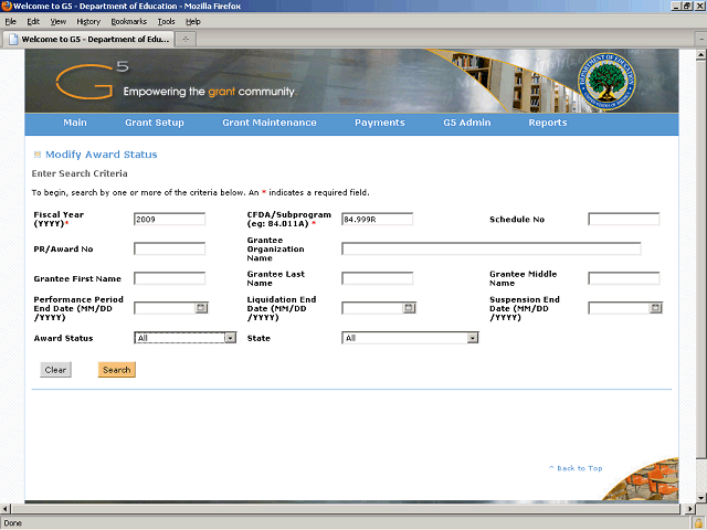 Screen image of this step