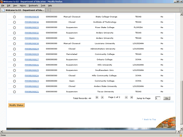 Screen image of this step