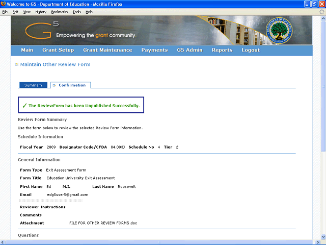 Screen image of this step