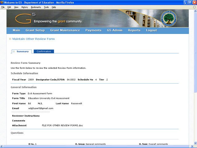 Screen image of this step