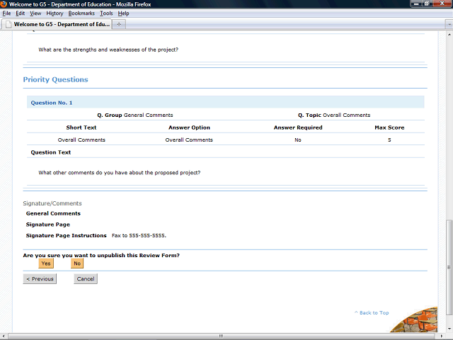 Screen image of this step