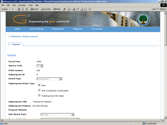 Screen image of this step