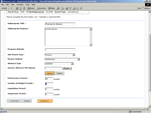 Screen image of this step