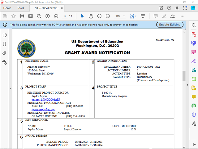 Screen image of this step