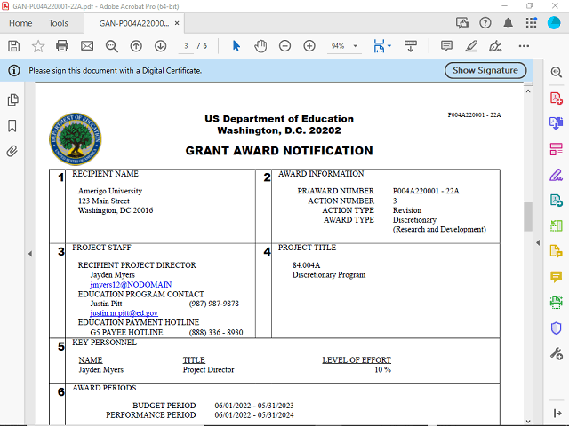Screen image of this step