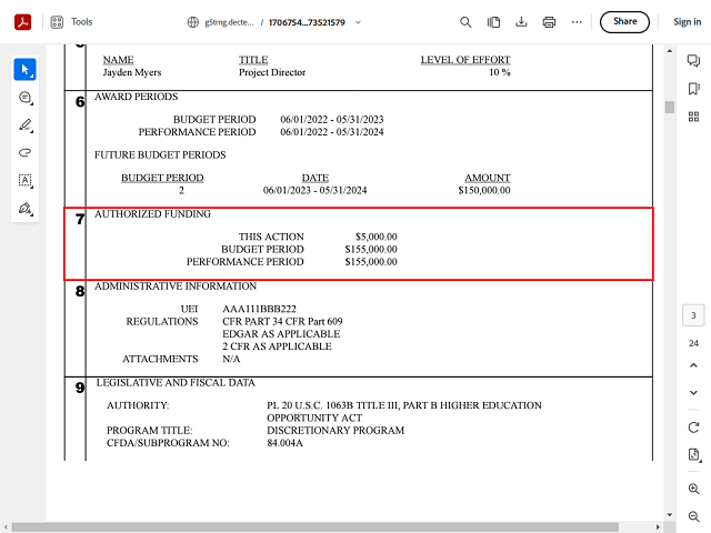 Screen image of this step
