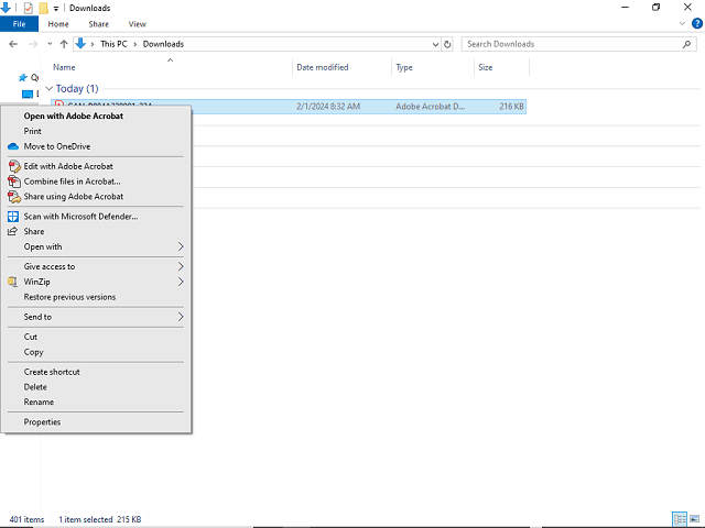 Screen image of this step