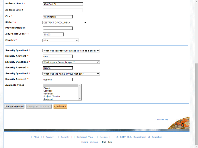 Screen image of this step