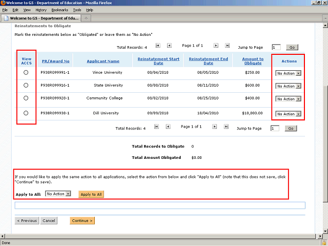 Screen image of this step