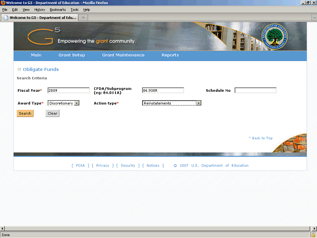 Screen image of this step