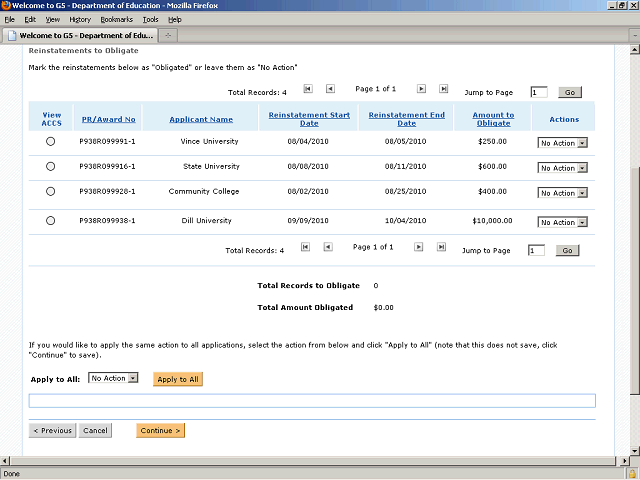Screen image of this step