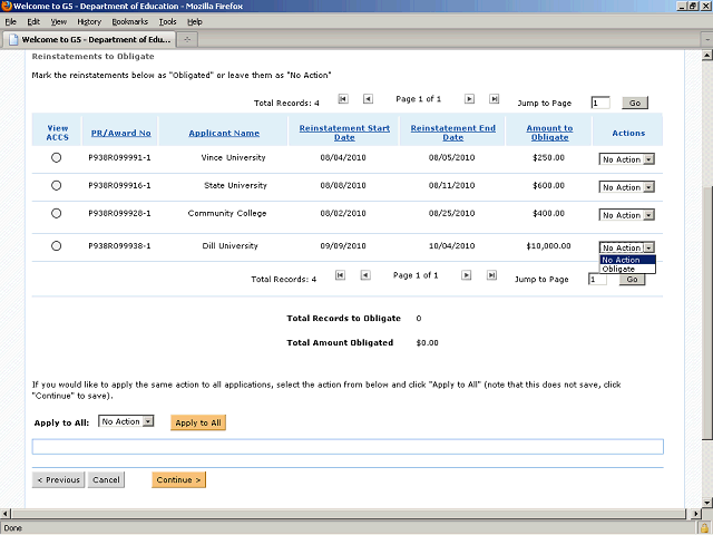 Screen image of this step