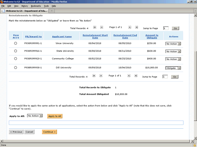 Screen image of this step