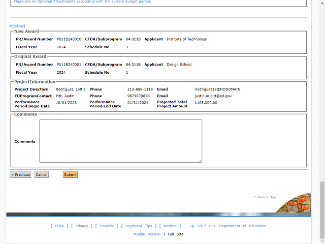 Screen image of this step