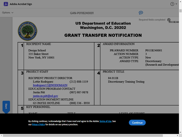 Screen image of this step
